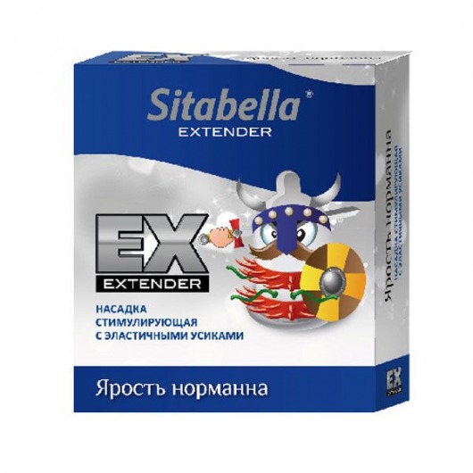 Стимулирующая насадка Sitabella Extender  Ярость норманна - Sitabella - купить с доставкой в Волжском