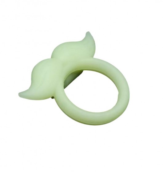 Люминесцентное эрекционное виброкольцо Hipster - Clara Morgane - в Волжском купить с доставкой