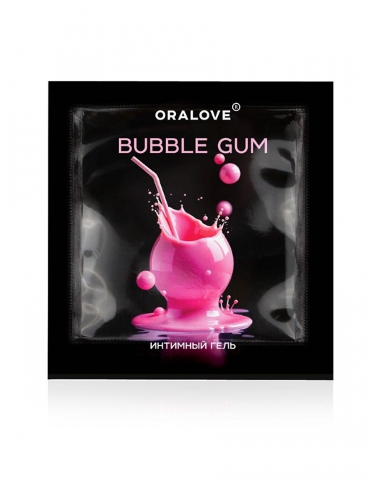 Саше съедобной оральной смазки OraLove с ароматом бабл-гам - 3 гр. - Биоритм - купить с доставкой в Волжском