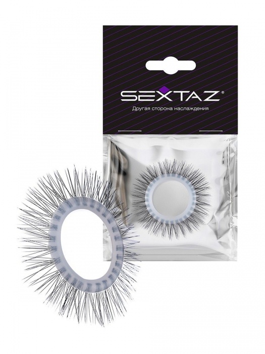 Круглое эрекционное кольцо с «ресничками» - Sextaz - в Волжском купить с доставкой