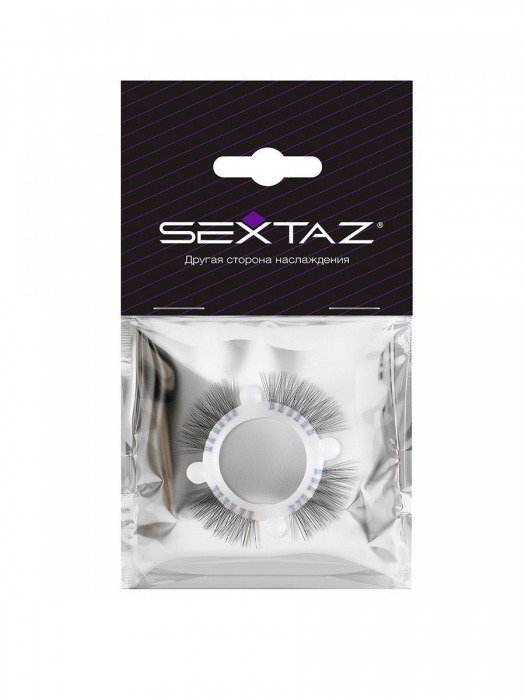 Эластичное кольцо с «ресничками» и 4 шариками - Sextaz - в Волжском купить с доставкой