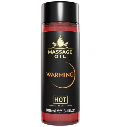 Массажное масло с согревающим эффектом Massage Oil Warming - 100 мл. - HOT - купить с доставкой в Волжском