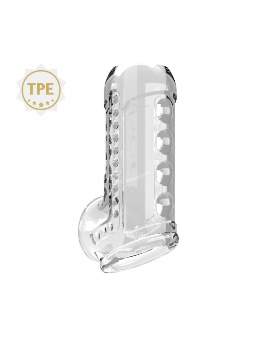 Прозрачная насадка на пенис Farrel - Baile - в Волжском купить с доставкой