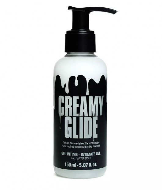 Лубрикант на водной основе Creamy Glide с консистенцией спермы - 150 мл. - Strap-on-me - купить с доставкой в Волжском