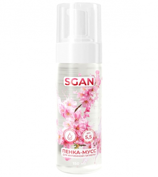 Пенка-мусс для интимной гигиены SGAN с пребиотиками - 150 мл. - SGAN - купить с доставкой в Волжском