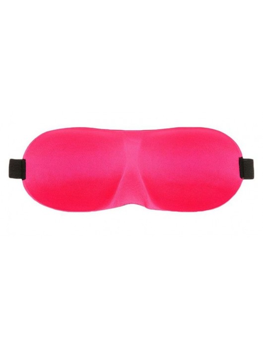 Розовая глухая маска на резинке - Sitabella - купить с доставкой в Волжском