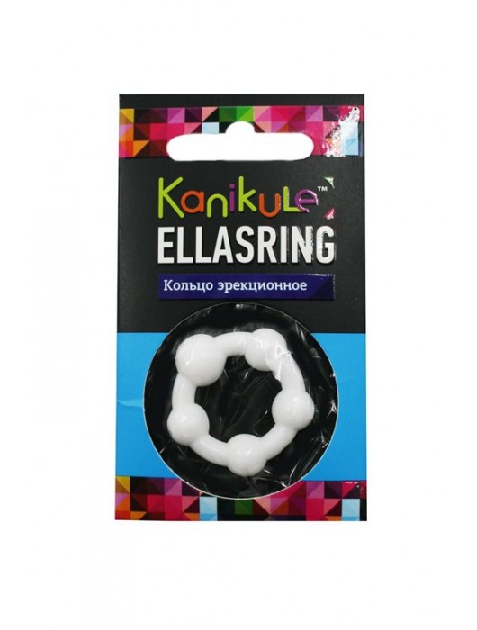 Цветное эрекционное кольцо с шариками Ellasring - Sitabella - в Волжском купить с доставкой