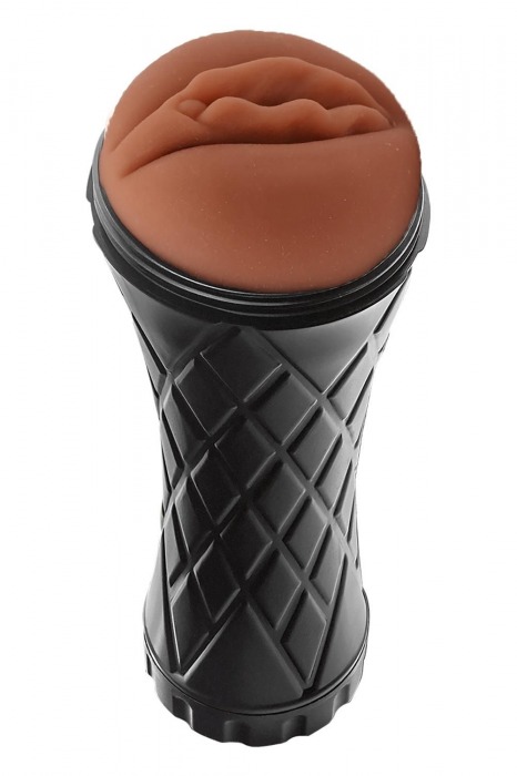 Коричневый мастурбатор-вагина Marly - Dream Toys - в Волжском купить с доставкой