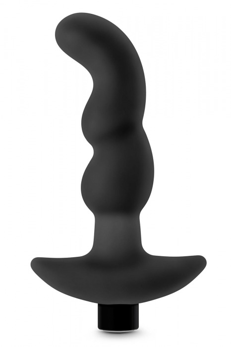 Черный вибромассажер простаты Prostate Massager 03 - 15,2 см. - Blush Novelties - в Волжском купить с доставкой
