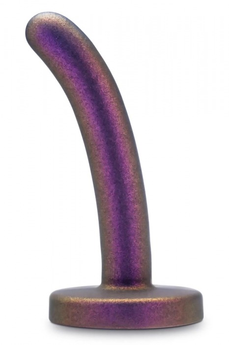 Фиолетовая насадка с гладкой поверхностью Surrender 4.75 Inch Beginner Pegging Dildo - 12 см. - Blush Novelties - купить с доставкой в Волжском