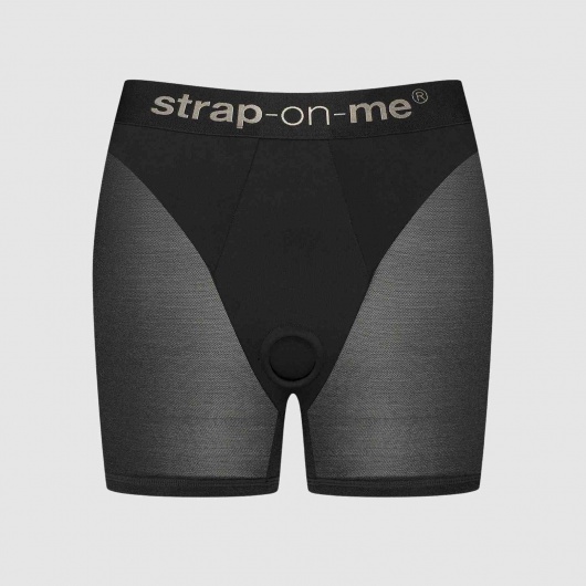 Трусики-шорты для фиксации насадок Strap-on-me Harness Lingerie Halo - size XS - Strap-on-me - купить с доставкой в Волжском