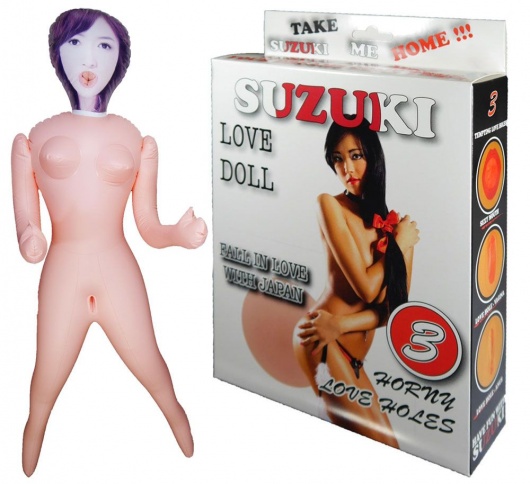 Надувная секс-кукла Suzuki - Boys of Toys - в Волжском купить с доставкой