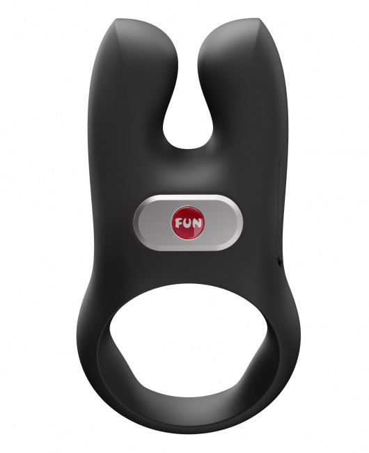 Черное эрекционное виброкольцо Nos - Fun Factory - в Волжском купить с доставкой