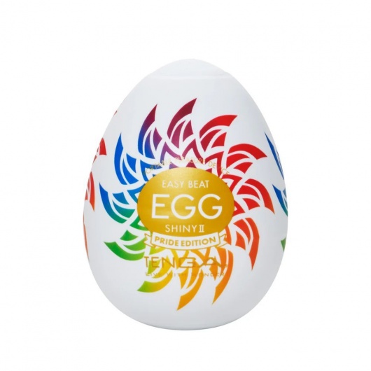 Мастурбатор-яйцо Tenga Egg Shiny II Pride Edition - Tenga - в Волжском купить с доставкой