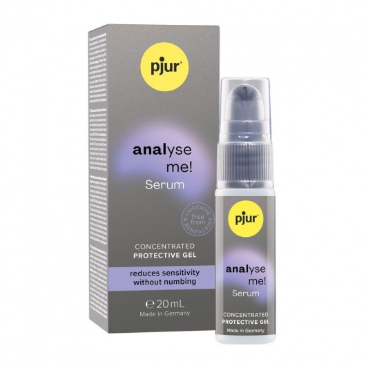 Расслабляющая анальная сыворотка pjur Analyse Me Serum - 20 мл. - Pjur - купить с доставкой в Волжском
