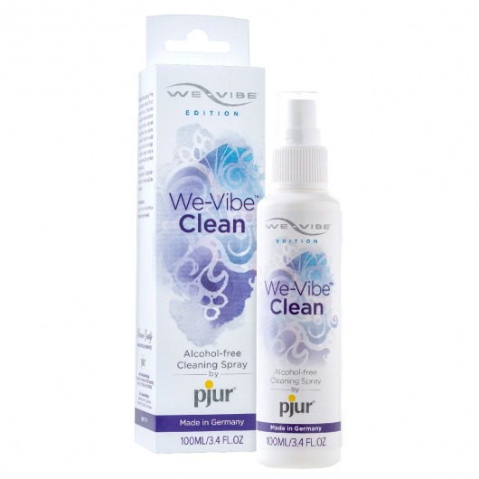 Очиститель для игрушек без спирта We-Vibe Clean - 100 мл. - Pjur - купить с доставкой в Волжском