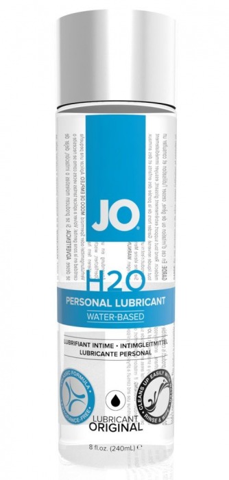 Нейтральный лубрикант на водной основе JO Personal Lubricant H2O - 240 мл. - System JO - купить с доставкой в Волжском