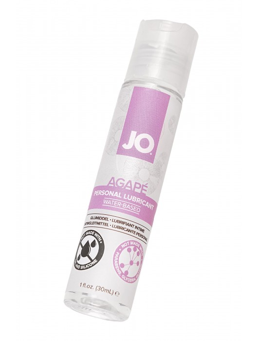 Лубрикант на водной основе для женщин JO AGAPE ORIGINAL - 30 мл. - System JO - купить с доставкой в Волжском