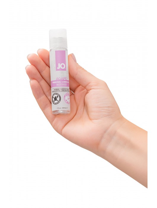Лубрикант на водной основе для женщин JO AGAPE ORIGINAL - 30 мл. - System JO - купить с доставкой в Волжском