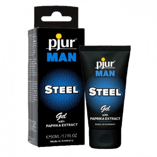 Эрекционный гель для пениса pjur MAN Steel Gel - 50 мл. - Pjur - купить с доставкой в Волжском