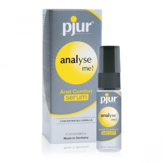 Анальный спрей pjur ANALYSE ME Serum - 20 мл. - Pjur - купить с доставкой в Волжском