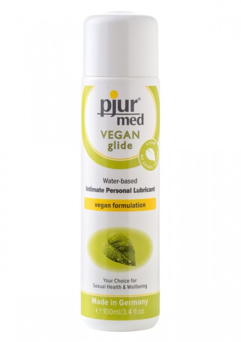 Натуральный лубрикант pjur MED Vegan Gilde - 100 мл. - Pjur - купить с доставкой в Волжском