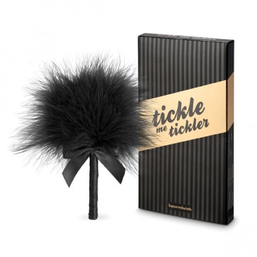 Пуховка для эротических игр Tickle Me Tickler - Bijoux Indiscrets - купить с доставкой в Волжском