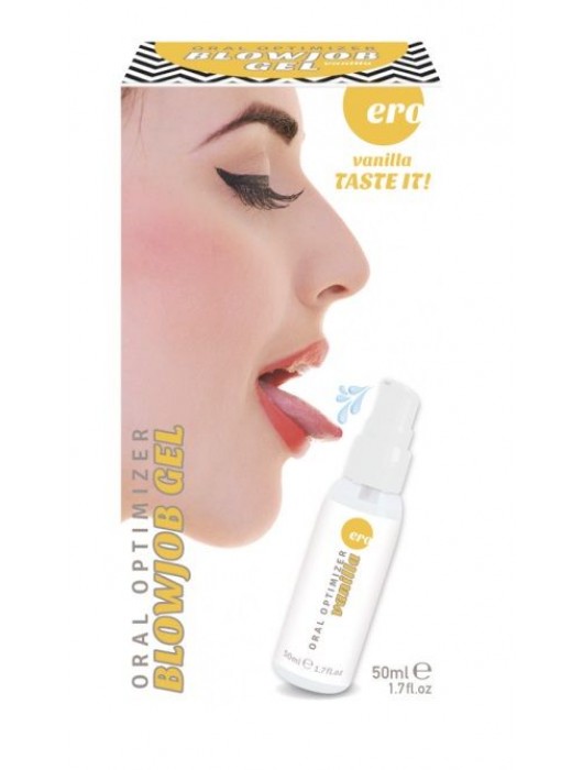 Увлажняющий гель для орального секса с ароматом ванили - 50 мл. - Ero - купить с доставкой в Волжском