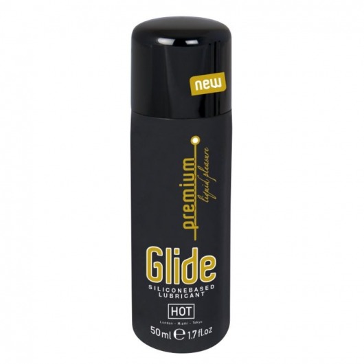 Интимный гель на силиконовой основе Premium Glide - 50 мл. - HOT - купить с доставкой в Волжском