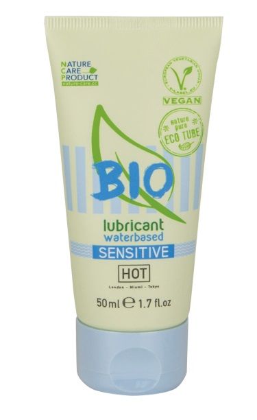 Органический лубрикант для чувствительной кожи Bio Sensitive - 50 мл. - HOT - купить с доставкой в Волжском