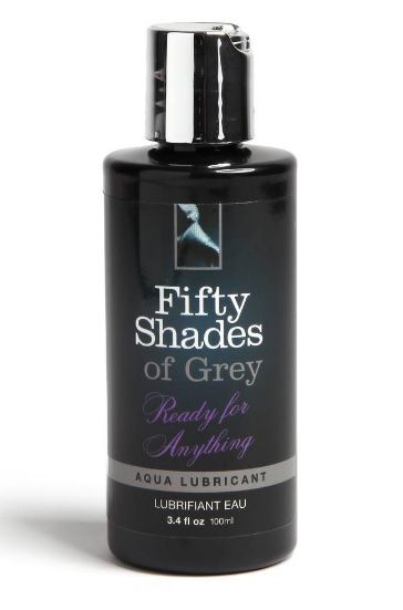 Лубрикант на водной основе Ready for Anything Aqua Lubricant - 100 мл. - Fifty Shades of Grey - купить с доставкой в Волжском