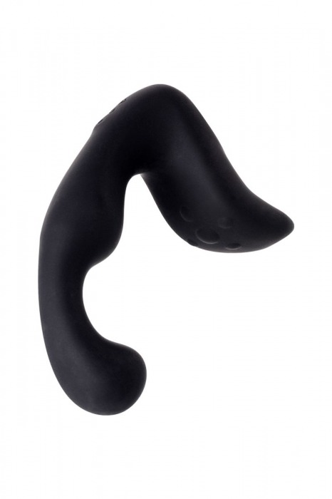 Чёрный изогнутый вибростимулятор простаты Erotist - Erotist Adult Toys - в Волжском купить с доставкой