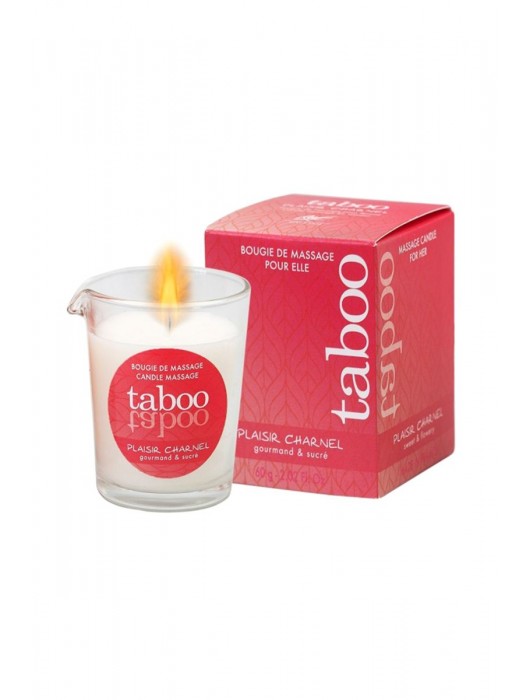 Массажное аромамасло с афродизиаками для женщин RUF Taboo Plaisir charnel - 60 гр. - RUF - купить с доставкой в Волжском