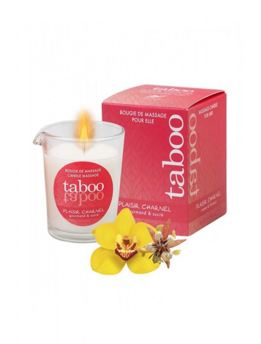 Массажное аромамасло с афродизиаками для женщин RUF Taboo Plaisir charnel - 60 гр. - RUF - купить с доставкой в Волжском