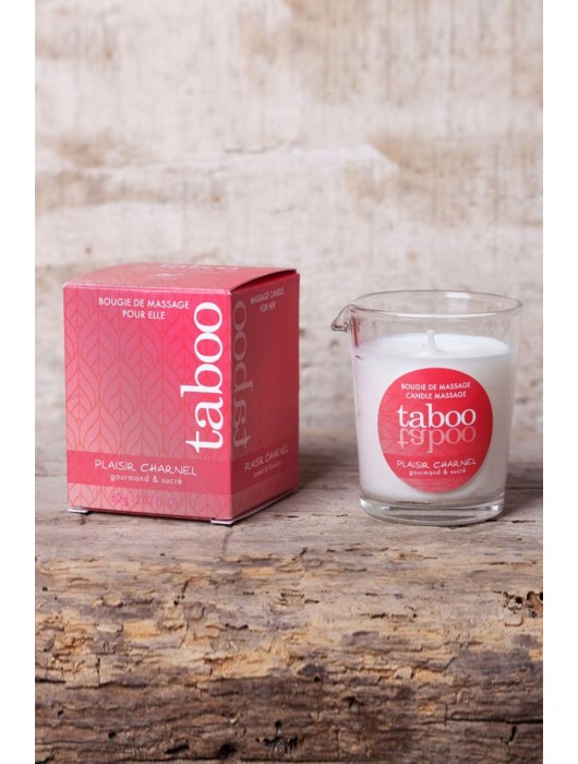 Массажное аромамасло с афродизиаками для женщин RUF Taboo Plaisir charnel - 60 гр. - RUF - купить с доставкой в Волжском