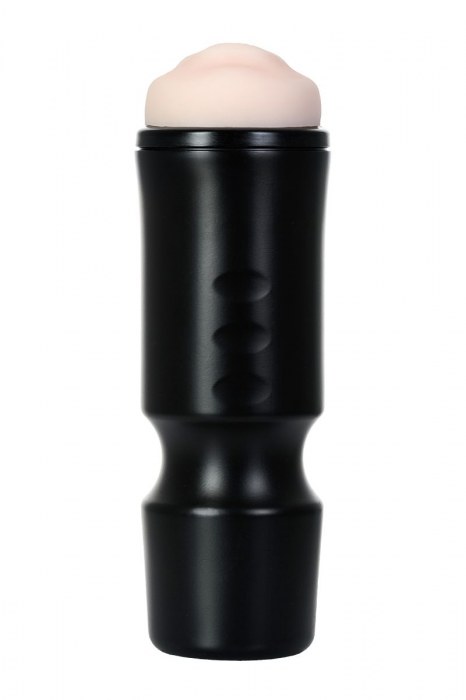 Мастурбатор-ротик A-Toys в черной колбе - A-toys - в Волжском купить с доставкой