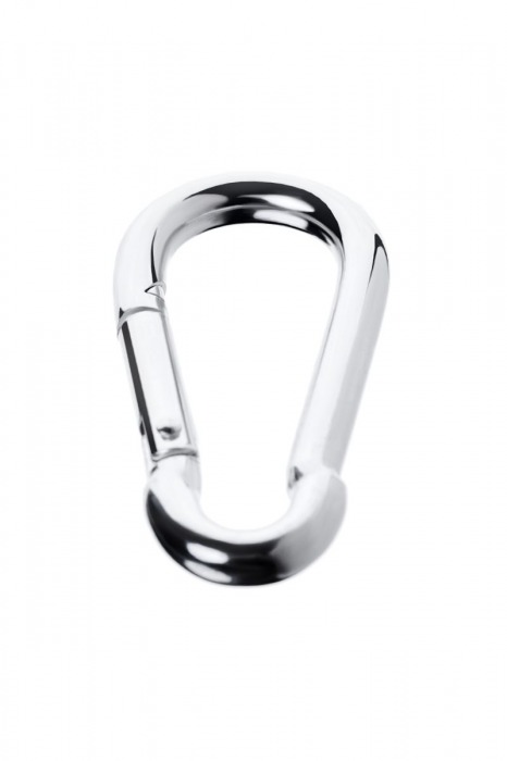 Серебристый карабин TOYFA Metal - ToyFa - купить с доставкой в Волжском