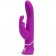 Лиловый вибратор-кролик Curve Rechargeable Rabbit Vibrator - 25,4 см. - Happy Rabbit купить в Волжском с доставкой в Orgasmix.ru Лиловый вибратор-кролик Curve Rechargeable Rabbit Vibrator - 25,4 см. - Happy Rabbit