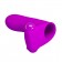Лиловая вибронасадка на палец Maxwell - Baile купить в Волжском с доставкой в Orgasmix.ru Лиловая вибронасадка на палец Maxwell - Baile