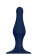 Синяя анальная пробка SILICONE PLUG LARGE - 15,6 см. - Dream Toys в Волжском Синяя анальная пробка SILICONE PLUG LARGE - 15,6 см. - Dream Toys