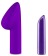 Фиолетовый вибромассажер B4 - 13,97 см. - Blush Novelties купить в Волжском с доставкой в Orgasmix.ru Фиолетовый вибромассажер B4 - 13,97 см. - Blush Novelties