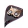 Чёрный стек с совой на кожаном наконечнике - 24 см. - ToyFa - купить с доставкой в Волжском Чёрный стек с совой на кожаном наконечнике - 24 см. - ToyFa - купить с доставкой в Волжском