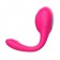 Розовое виброкольцо с пультом ДУ - I-MOON - в Волжском купить с доставкой