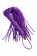 Сиреневый флоггер из веревки Theatre - 48,5 см. - ToyFa - купить с доставкой в Волжском