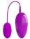 Лиловое виброяйцо с удобным пультом управления вибрацией - Baile в Волжском Лиловое виброяйцо с удобным пультом управления вибрацией - Baile